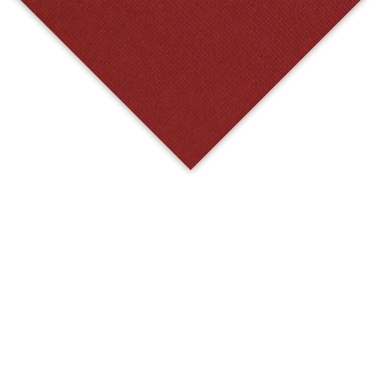 American Crafts Textured Cardstock Pack - 12" x 12", Rouge, 25 Sheets